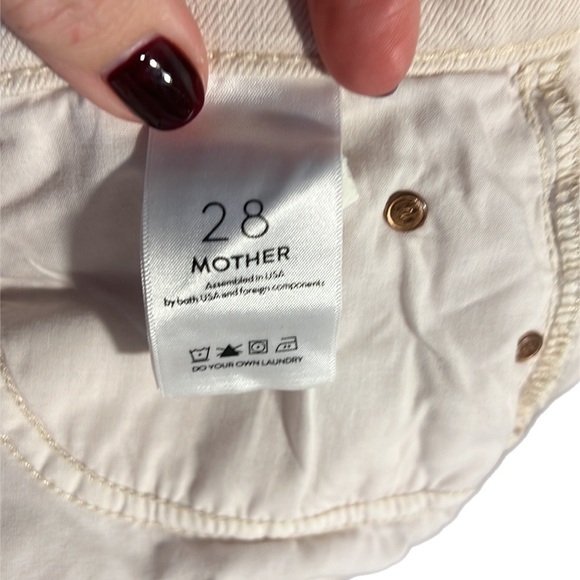 Mother Superior High Waisted Rascal Ankle The Devil Drinks Coffee Wash 28 - Picture 12 of 13